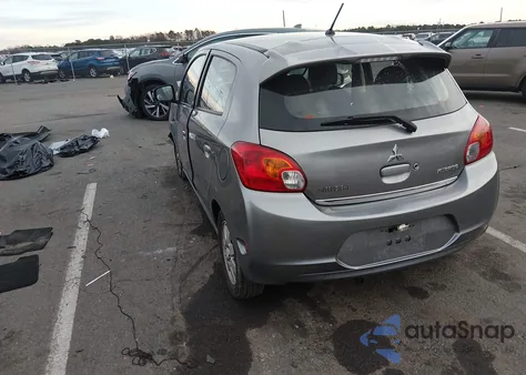2015 Mitsubishi Mirage Es z USA, uszkodzony, nr VIN ML32A4HJ7FH055133